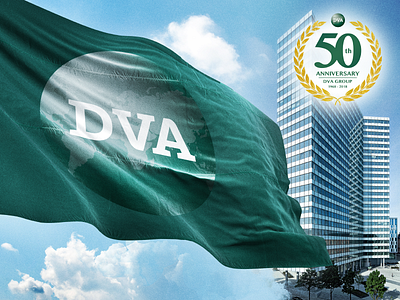 DVA Group 50th Company Anniversary anniversary business clouds office wallpaper