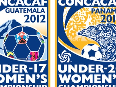 CONCACAF Logos badge international soccer