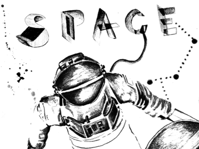 Outerspace pencil