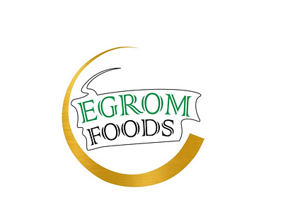 EgromFoods Logo branding design graphic design illustration logo vector