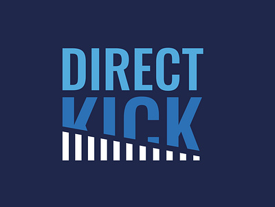 Direct Kick badge design branding design illustration illustrator logo design outdoor design vector