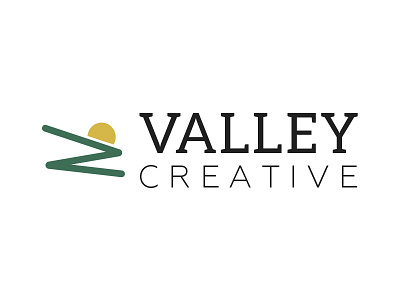 Valley Creative ad agency cleveland creative agency logo design marketing agency marketing logo design valley creative logo