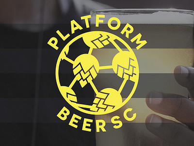 Hop Soccer badge design beer art beer logo beer soccer branding brewery logo illustrator logo design mls soccer badge