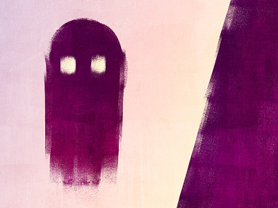 Ghost Friend ghost illustration monster shadow