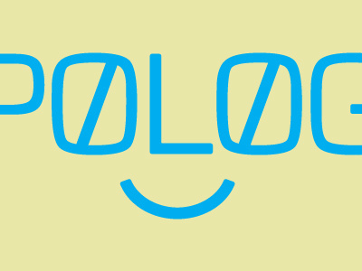 O L O eurostile happy iseefaces smiling type typography