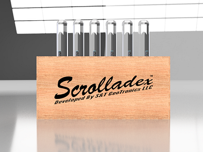 Scrolladex Prototype, Front Render