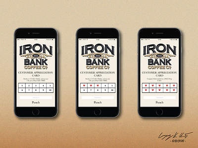 Iron Bank Coffee iOS App