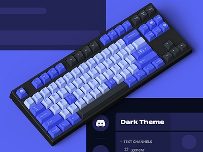 Discord Keyboard branding graphic design keyboard