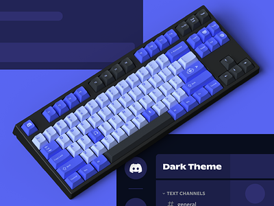 Discord Keyboard branding graphic design keyboard