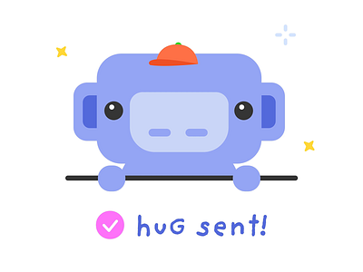 Wumpus Hug animation motion graphics