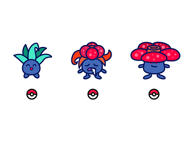 Kanto Pokemon Plants