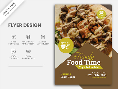 Food Flyer Design