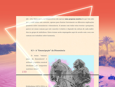 Emancipação - exemplo 3 do livro de harmonia musical branding design ebook editorial graphic design harmony illustration