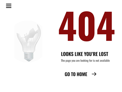 404 PAGE dailyui ui