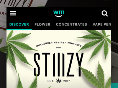 Weedmaps Brands Landing Page landing page