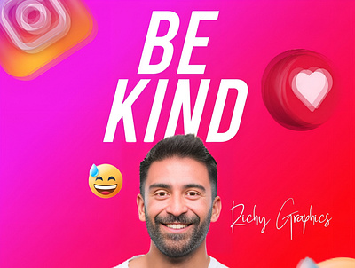 Be Kind design graphic design