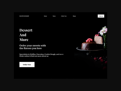 Dessert Website