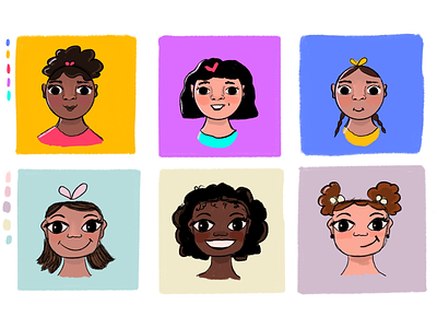 Girl Power! book children concept cute empowerment girls illustration sketch sketches