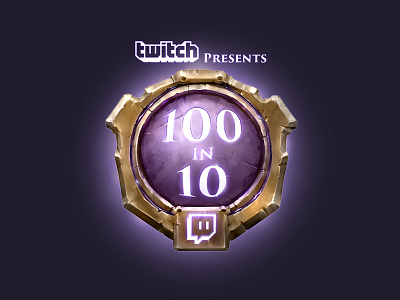 Hearthstone 100 in 10 challenge badge