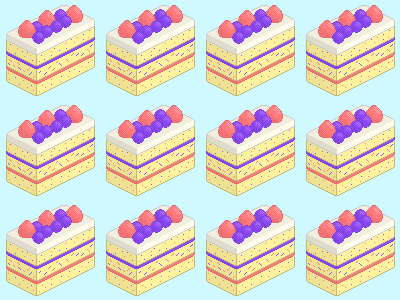 Cake! art artwork cake design food art illustration pixel art