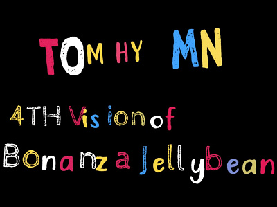 TOM HYMN — 4TH VISION OF BONANZA JELLYBEAN — STILLS FROM MUSIC after effects album artwork grand rapids major murphy motion design music video poster songs from the annex stop motion tom hymn winspear records