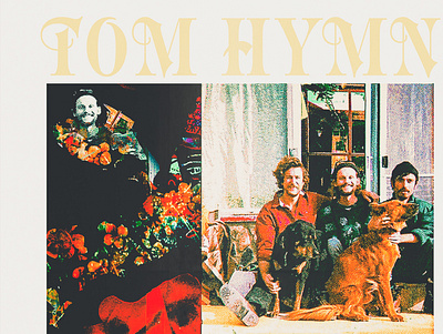 Tom Hymn album album artwork album design austin austin design cameron houseman chad houseman grand rapids graphic design iowa city magazine magazine cover major murphy mesamoonmagic music musician seattle show flyer show poster tom hymn