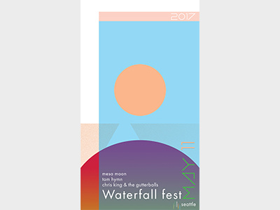 Oddisee bright festival festival poster flyer flyers minimalist poster seattle simple