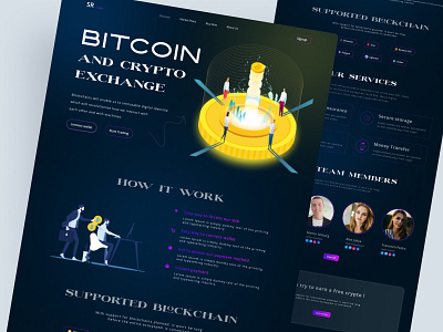 Crypto Landing Page