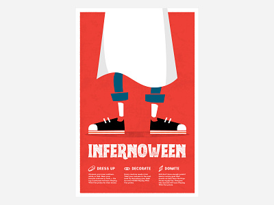 Infernoween 1 halloween illustration poster