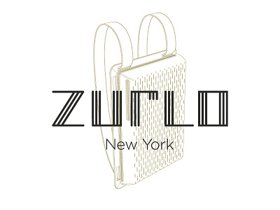 Sterling Bag Poster for Zurlo New York illustration leather newyork ny sterlingbag tech view zurlo