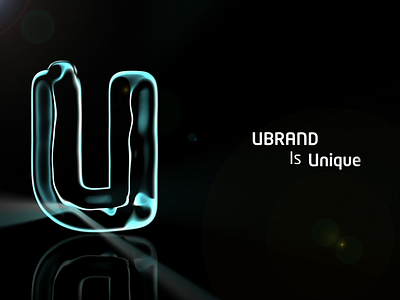UBRAND is Unique after effects animation camera compositing flare logo motion motiongraphics sunlight