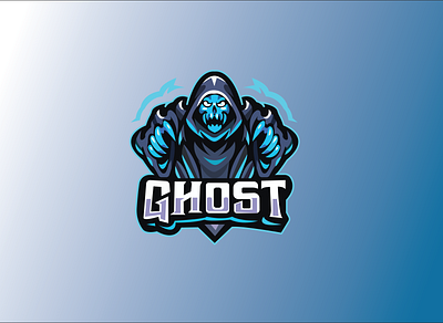 GHOST LOGO ( Vector Tracing ) design graphic design image to vector logo raster to vector vector vector logo vectorize