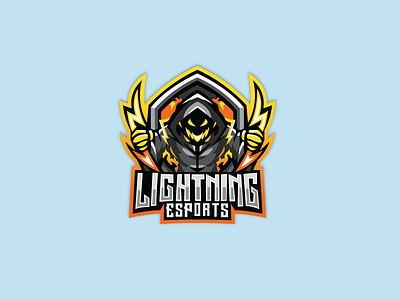 LIGHTNING ESPORTS LOGO ( Vector Tracing )