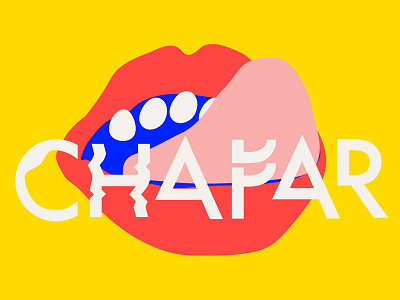 Chapar - Baires Font argentina buenos aires chapar french illustration kiss mouth tongue type