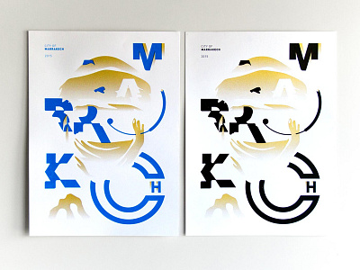 Marrakech Screenprints argentina black blue buenos aires gold los caballos marrakech poster screenprint type