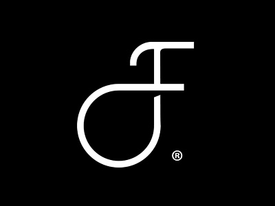 Logo Farida argentina buenos aires collection f identity logo logotype los caballos luxury marca mark wordmark