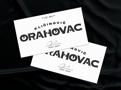 Orahovac Cards argentina black branding buenos aires card design identity logotype los caballos marca mark type typography