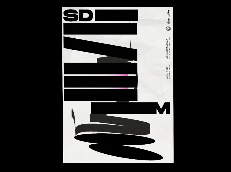 sdm poster by Los Caballos on Dribbble