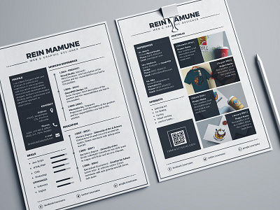 Free Minima Resume PSD Template (Grey Color) cover letter free template freebie grey minima resume