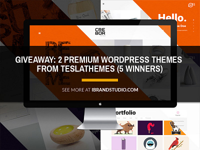 Giveaway! 2 Premium Wordpress Themes from Teslathemes free giveaway wordpress theme