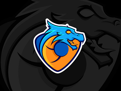 Blue Dragon Logo (Ai & Eps files)