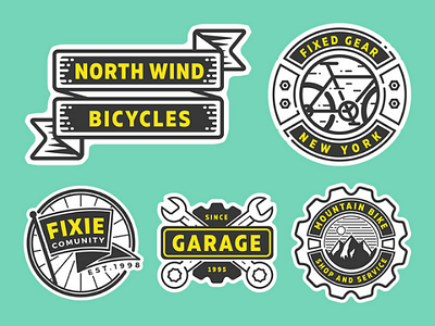 free bike shop logo part 1