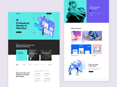 Pentium - Creative Portfolio & Agency design ui ux web