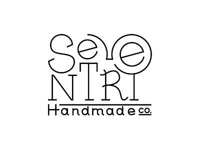 Seventry Handmade Logo Test logo loop minimal round vector