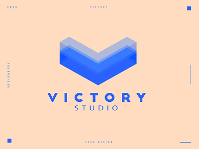 Victory Studio logo design