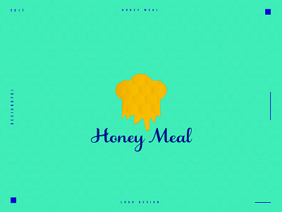honey meal logo design 2d adobe alphabet brand identity food graphicdesign honey icon identity lettermark letters logo logos logotype minimal monogram resturant resturant logo typography