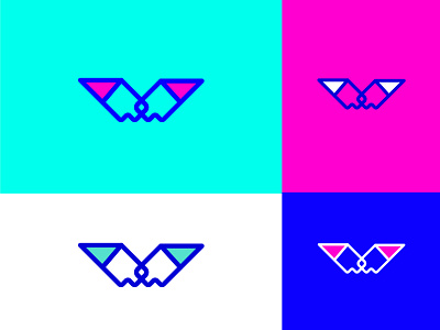 Lettermark V Color Variations