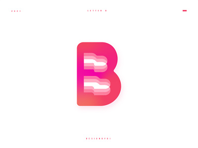Lettermark B - B monogram logo design