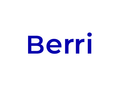 Berri Logotype alphabet brand identity expert logo graphicdesign icon identity lettermark letters logo logos logotype minimal modern logo monogram professional logo typography