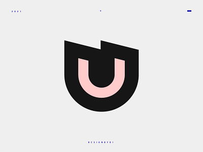 U Lettermark - U Monogram Logo Design